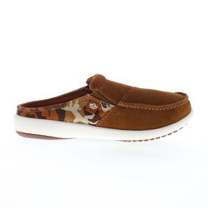 Spenco Womens Siesta Via Slide Brown Shoes (NWT)